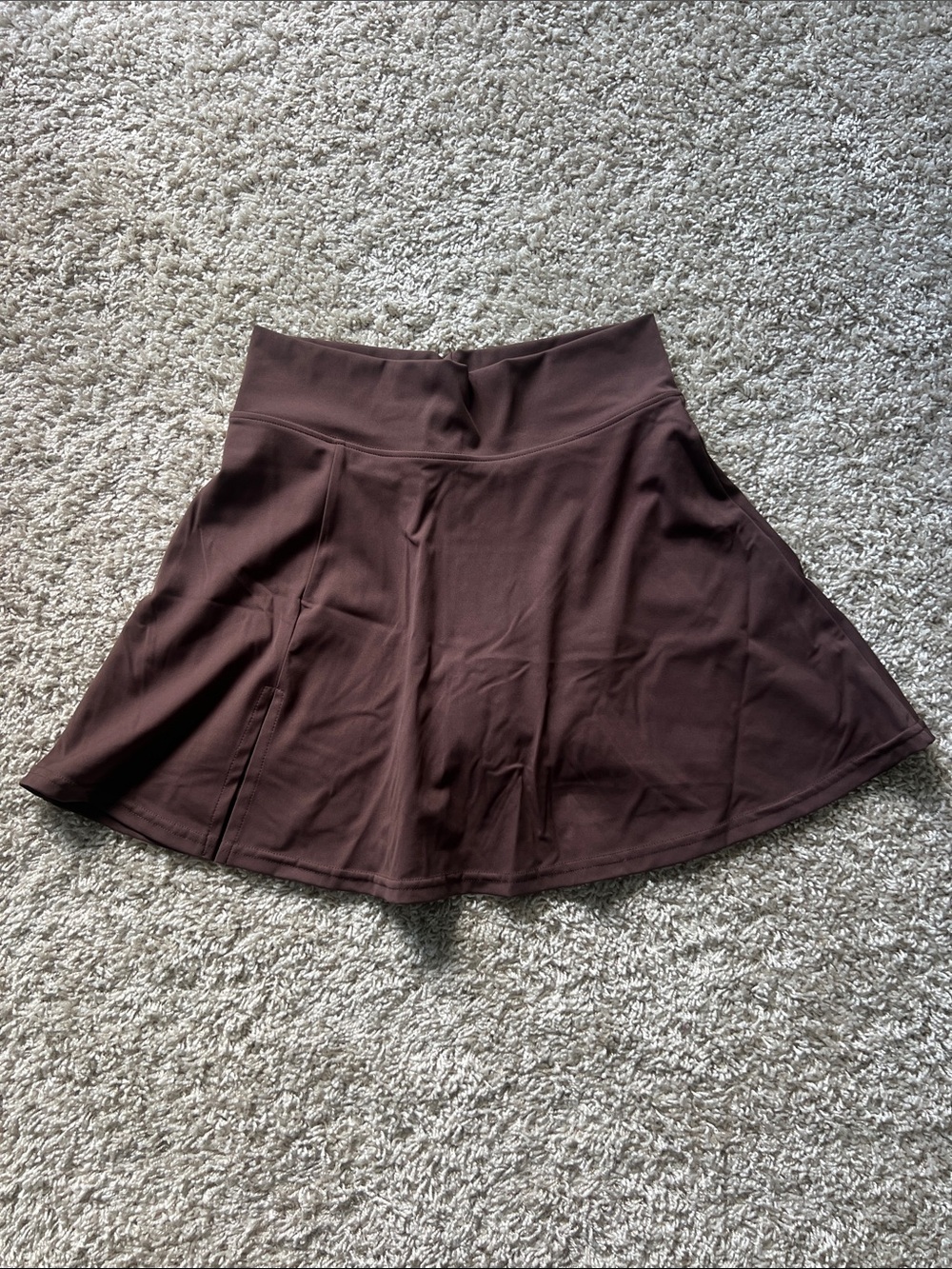 Amazon Women's Brown Flared Skort